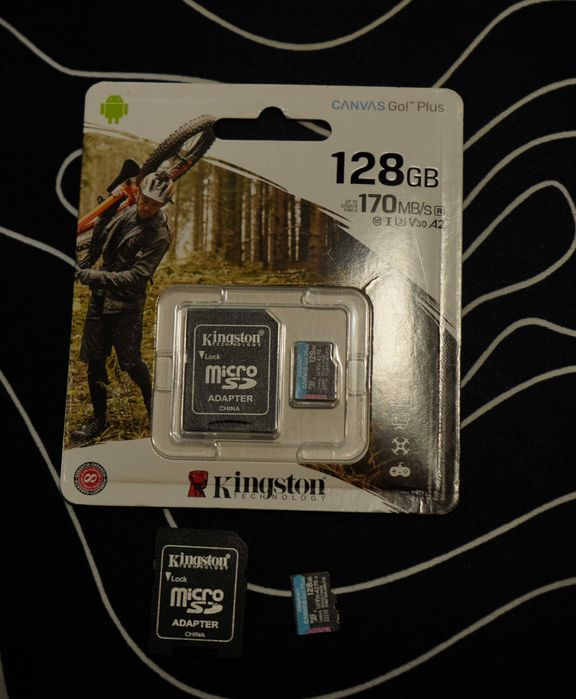Карти пам'яті Kingston 64-128gb