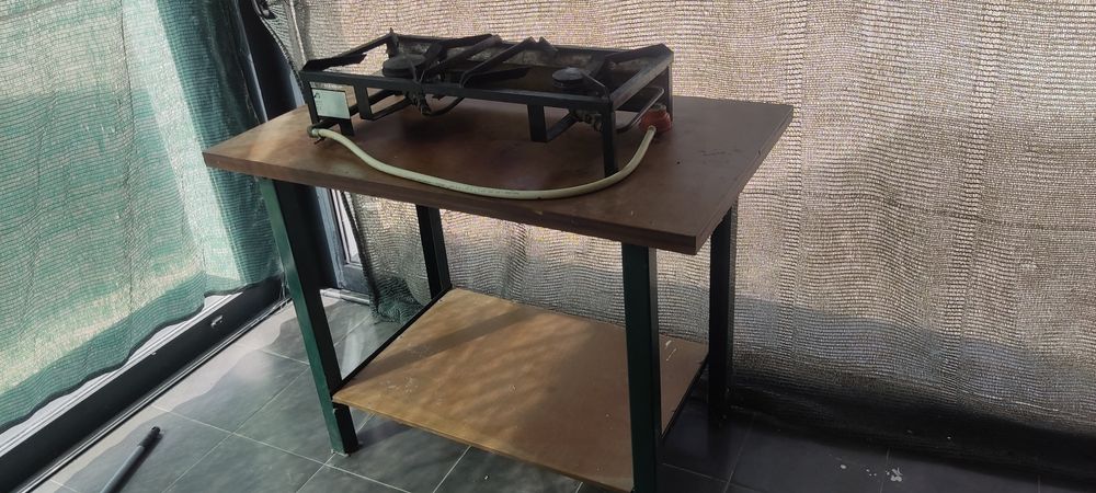Mesa de fogão a gás