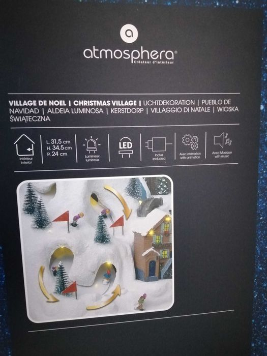 Decoração aldeia de Natal