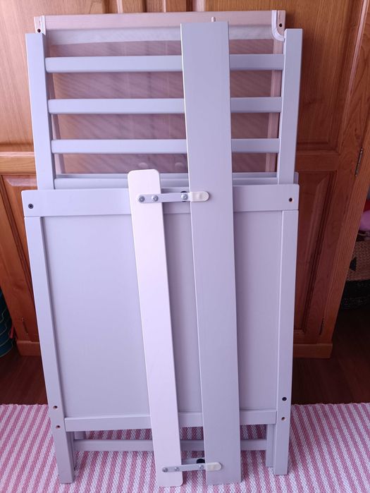 Berço Sunkvik cinzento, IKEA