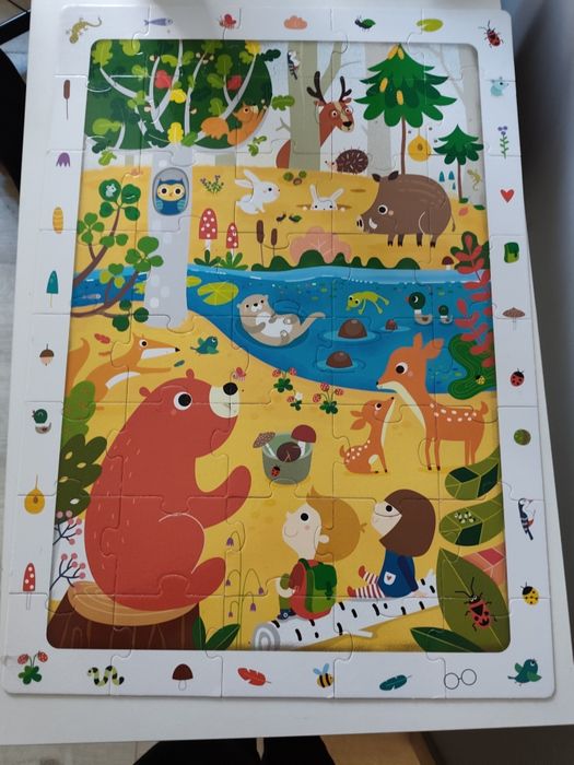 Puzzle obserwacyjne CZUCZU LAS 40 elenentów