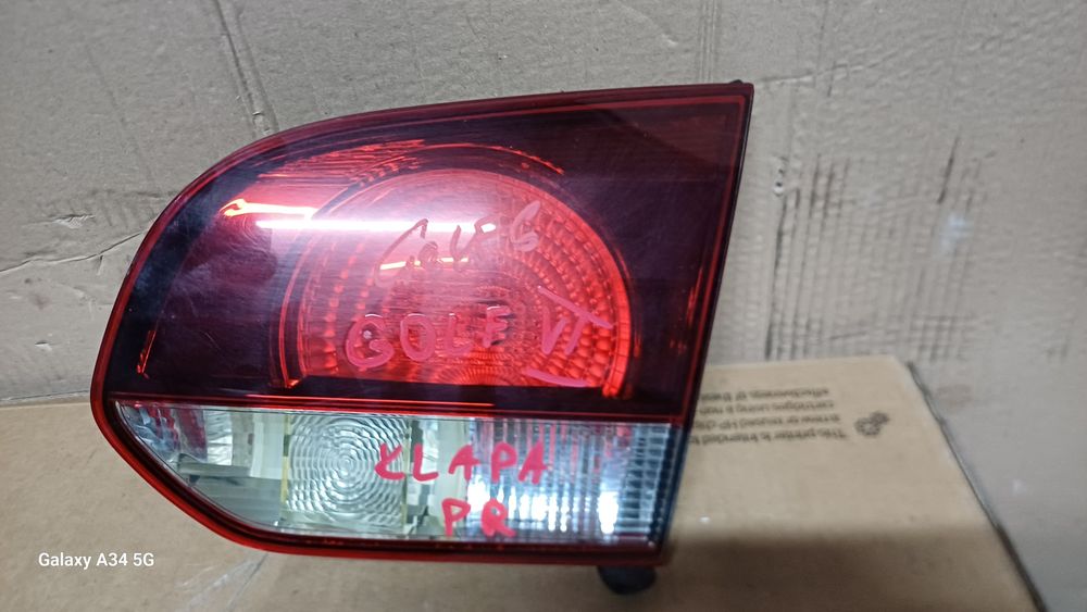 Lampa tylnia prawa w klape wolkswagen golf Vl