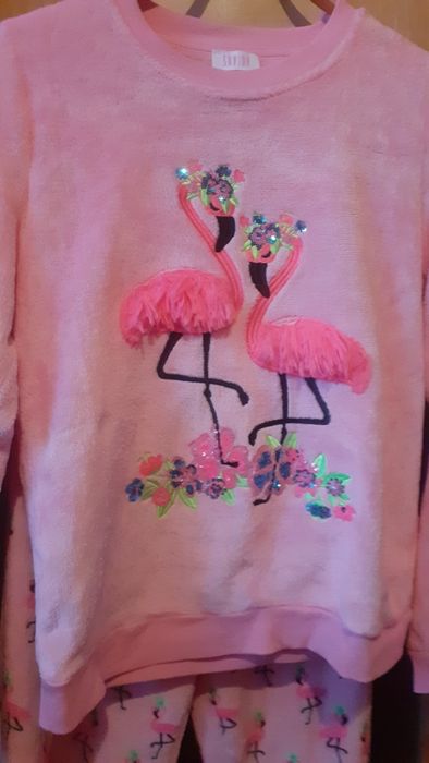 Жіноча піжама Фламінго