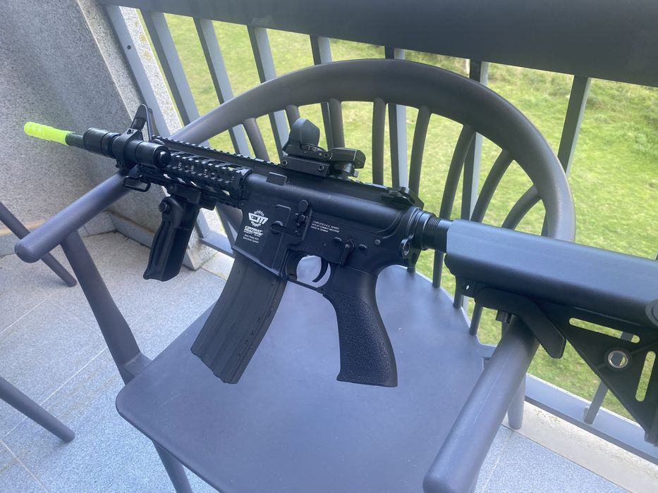 G&G CM16 com extras airsoft