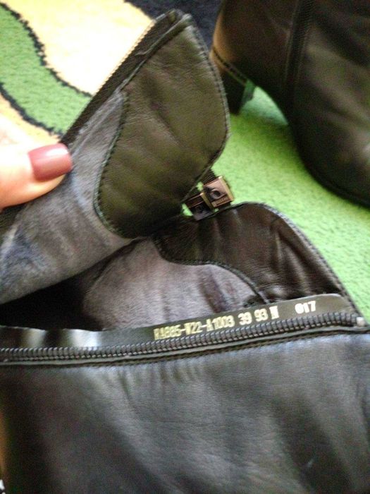 Жіночі чорні демісезонні ботинки, полусапожки