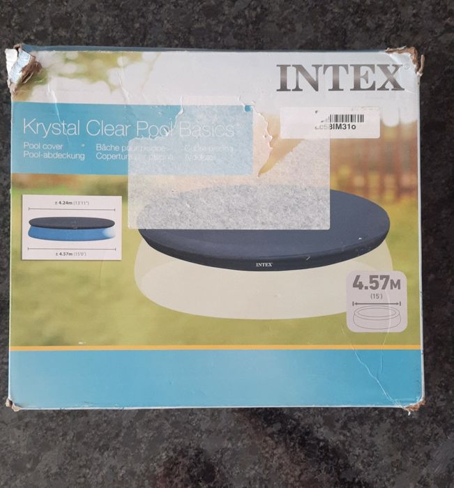 Intex pokrywa na basen rozporowy 457cm
