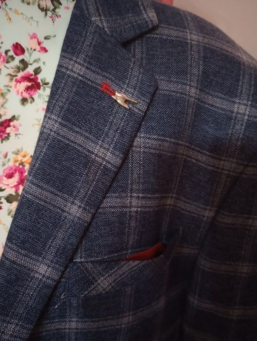 Marynarka męska  niebieska