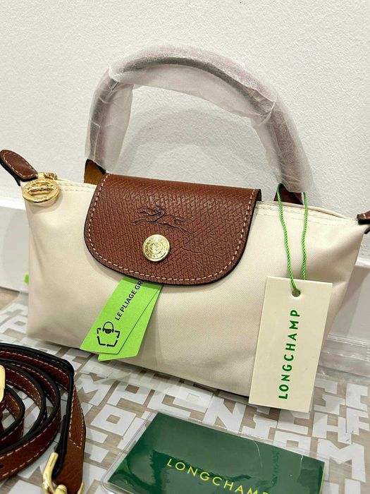 Mala Longchamp Mini Branco