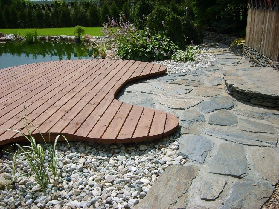 Kamień ścieżkowy do ogrodu, łupek na ścieżki szarogłazowy