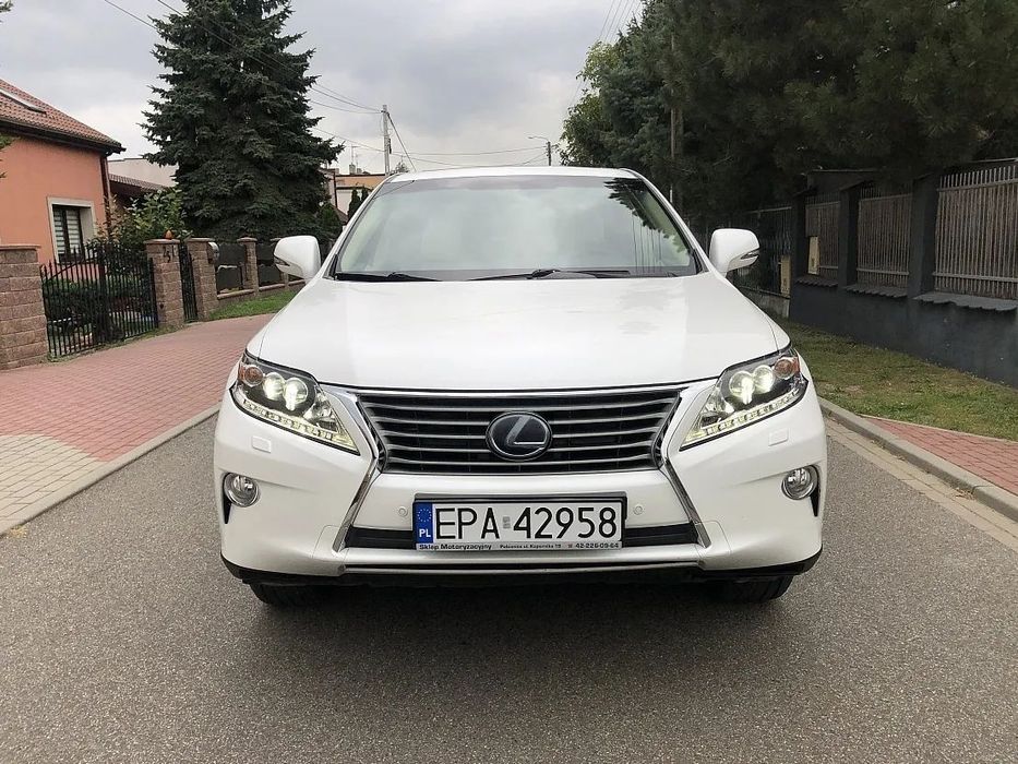 Lexus RX 3.5 benz+Hybryda AWD 300 KM NAVI Skóry Head-Up Kamera LED Parktroniki