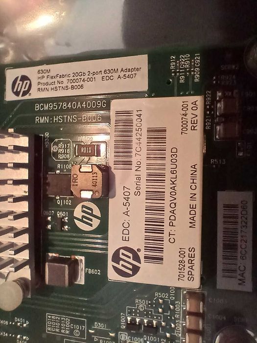 Adaptador Rede HP Novo