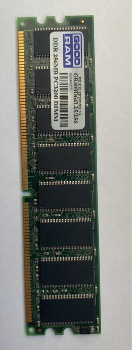 Память DDR 256MB PC3200 DIMM Good RAM OЗУ