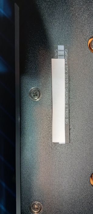 MSI RTX 3070 Ti GAMING X TRIO 8GB – Como Nova + Caixa