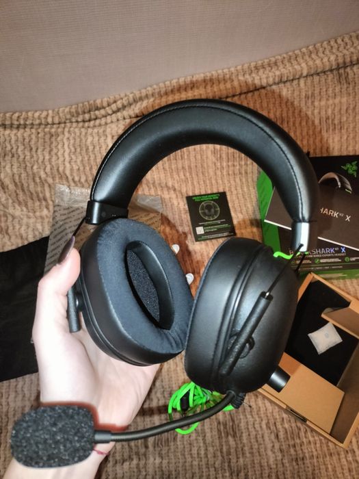 Razer BlackShark V2 X - ігрові навушники з мікрофоном