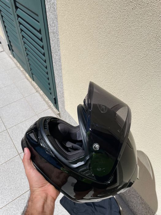Capacete Integral HJC RPHA 12 (Preto) — Tamanho XS
