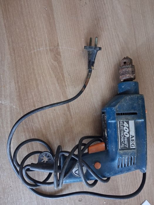 AEG SBE-401 wiertarka udarowa Sprawna