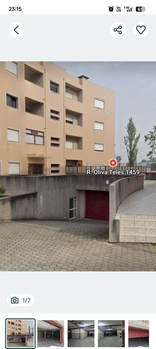 Lugar de Garagem Rua Oliva Teles, 1459 São Félix da Marinha