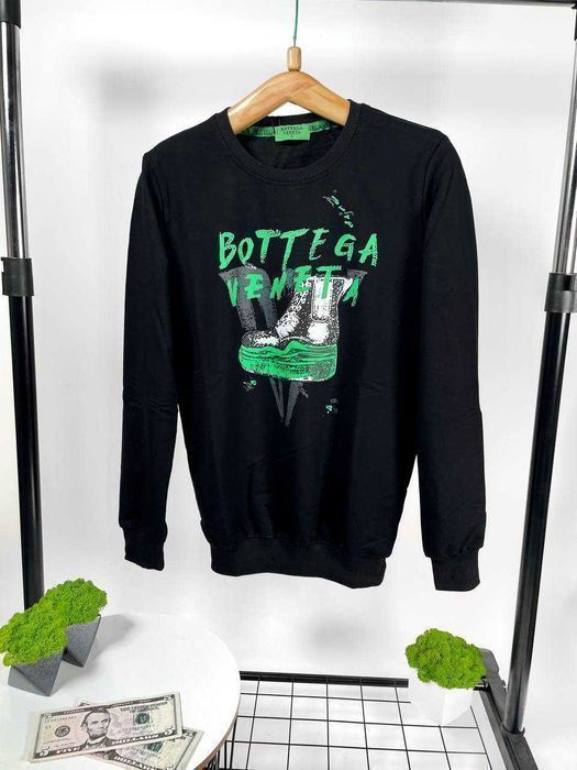 Bottega Veneta мужской брендовый свитшот реглан кофта батник