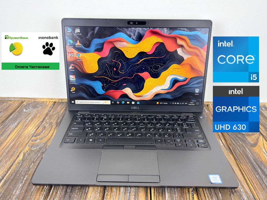 Зручний Офісний Ноутбук Dell Latitude 5400 /Core i5-8265u/Intel UHD 630/ГАРАНТІЯ