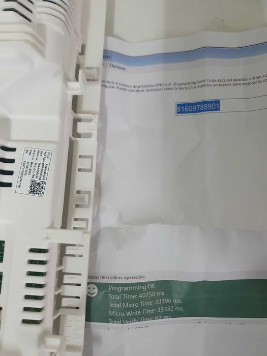 Modulo de potencia para máquina de secar roupa ELETROLUX