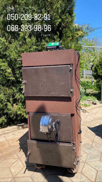 Котел Пиролизный длительного горения Твердотопливный