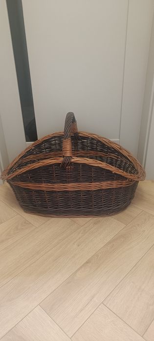 Kosz wiklinowy ozdobny