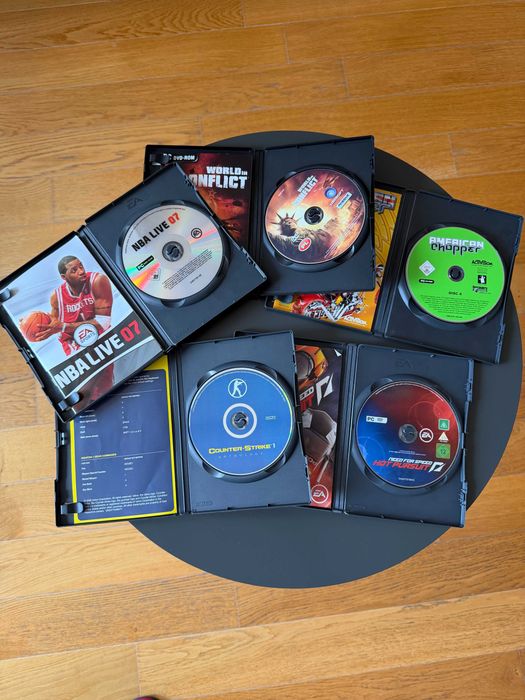 Gry komputerowe na PC DVD oraz PS3, używane.