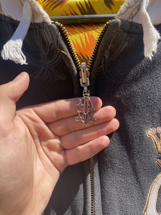 Christian Audigier Zip Hoodie Y2k Ed hardy