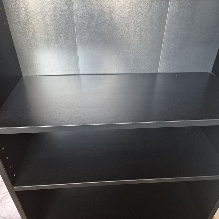 Regał na książki IKEA – 180x60 cm – czarny