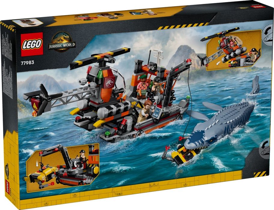 LEGO® Jurassic World 77983 Напад Мозазавра на човен (Mosasaurus
