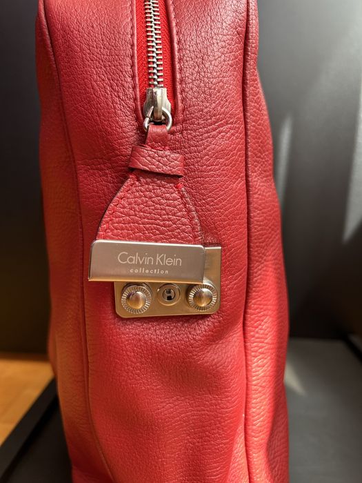 Torebka Calvin Klein-czerwona