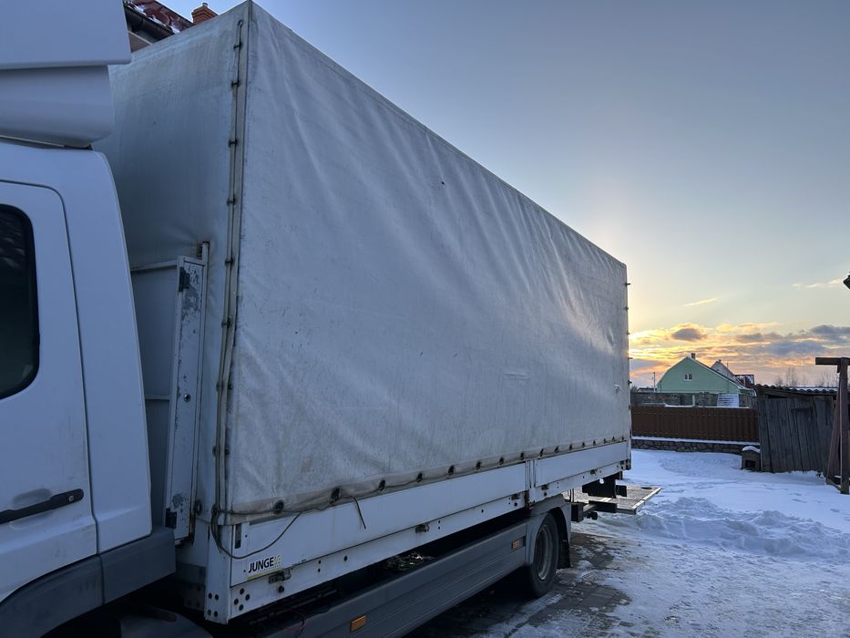 Будка на атего з гідробортом