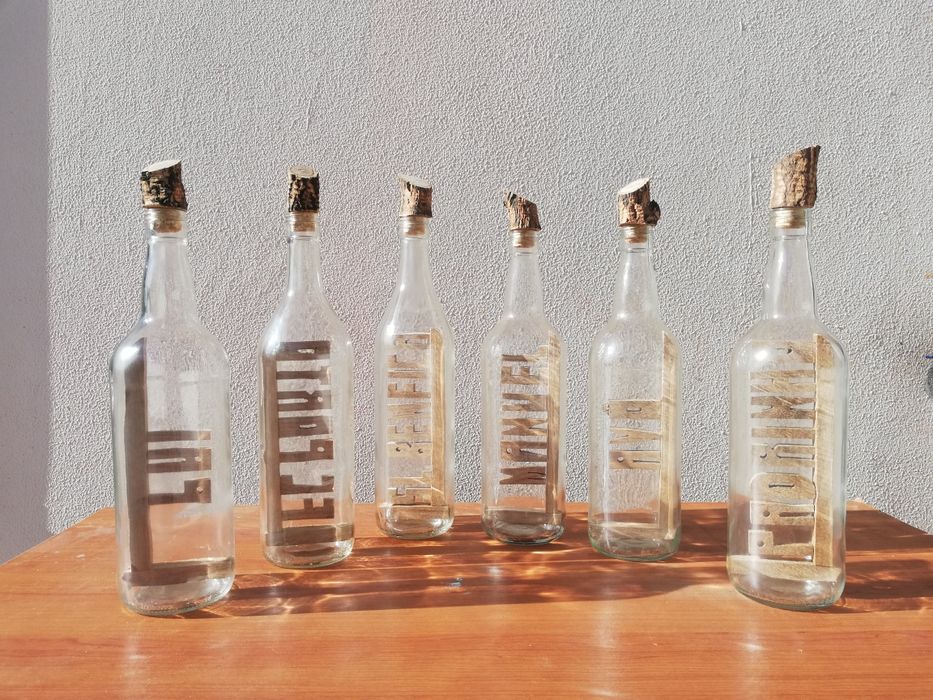 Garrafas com nomes próprios