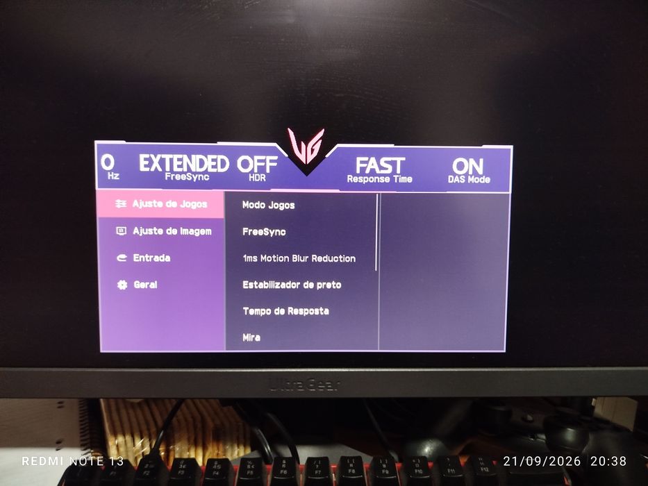 Monitor 180hz novo