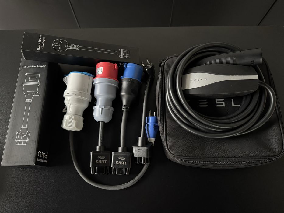 ОРИГІНАЛЬНА Зарядка Tesla Mobile Connector gen 2 - 32A. USA.