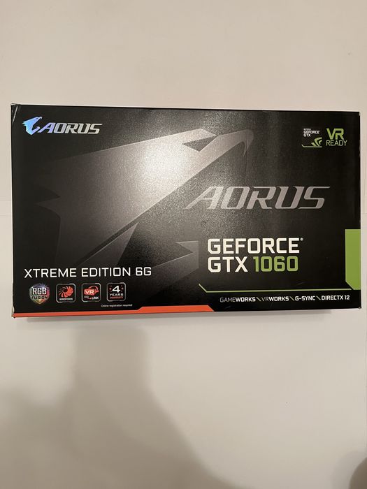 Karta graficzna Gigabyte Aorus Geforce Gtx 1060 Xtreme Edition 6G