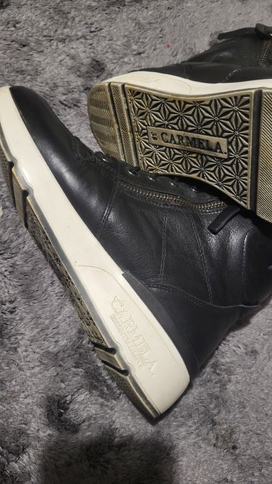Botki czarne skóra Carmela 38