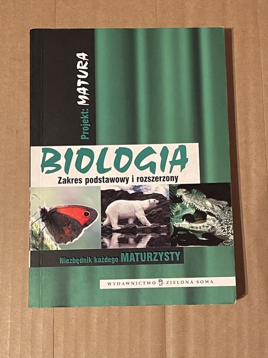 Książka - Biologia Zakres podstawowy i rozszerzony - M.Popielarska