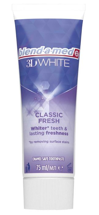 Blend-a-med 3D White Classic Fresh wybielająca pasta do zębów 75 ml