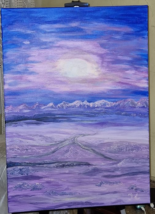 Pintura, Tela 50 x 70, Acrílico. Painting, Canvas 50 x 70, Acrylic.