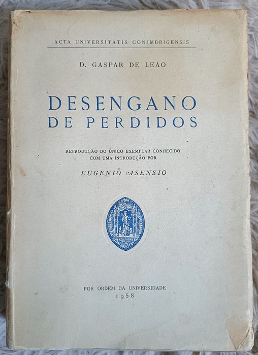 Livro: "Desengano de Perdidos" de D. Gaspar de Leão