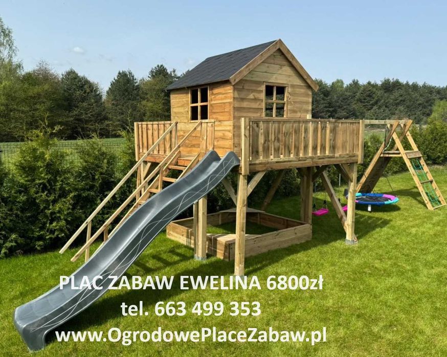 JESIENNA WYPRZEDAŻ: PLAC ZABAW kompletny OD RĘKI : gont, ślizg, 2 huśtawki, DOSTAWA W 3 DNI za pobraniem. utrzyma 250kg, kantówka 9x9cm