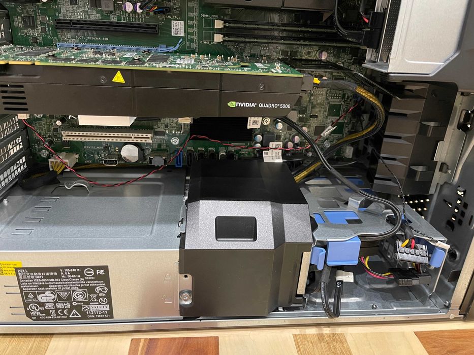 Precision T5600 Xeon E5-2620 6 rdzeni 32GB RAM - Quadro 5000 proxmox