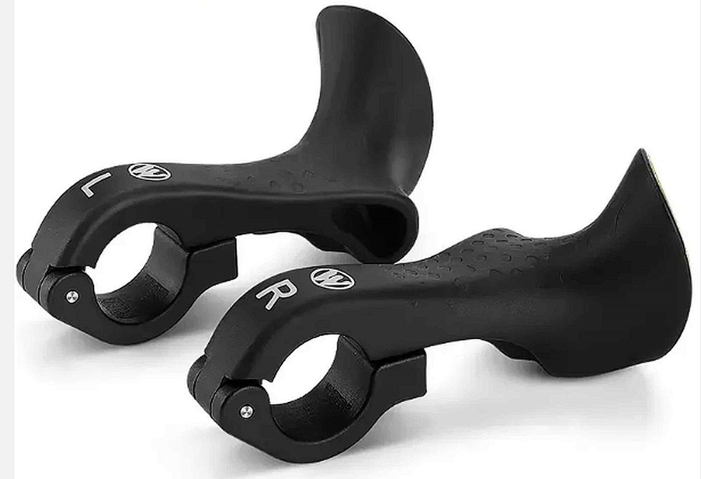 WESTBIKING Rogi Rowerowe Ergonomiczne 95g/100mm Uniwersalne Odblaskowe