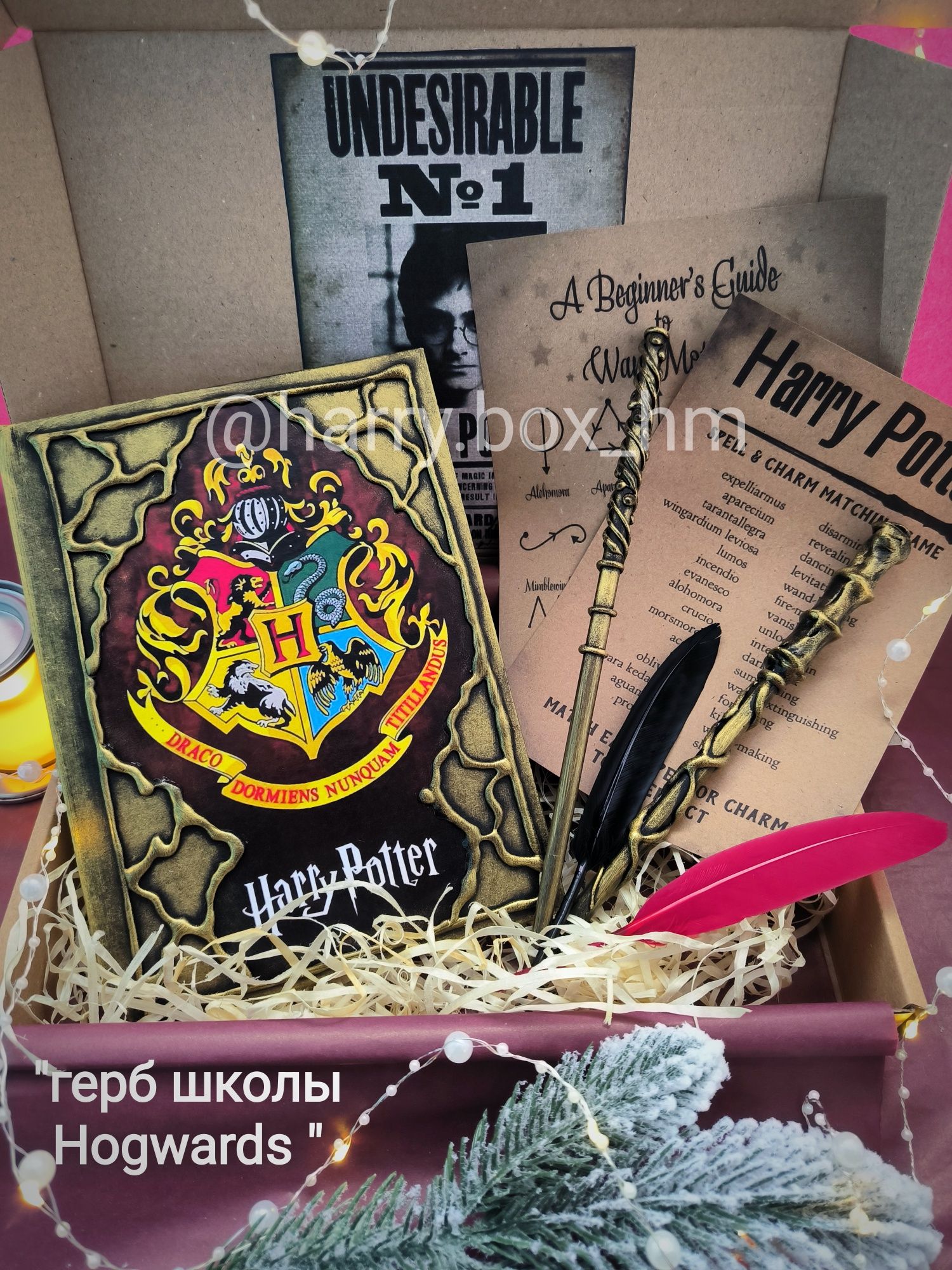 Подарочный набор Гарри Поттер подарок на Миколая, новий рік Harry Pott ...