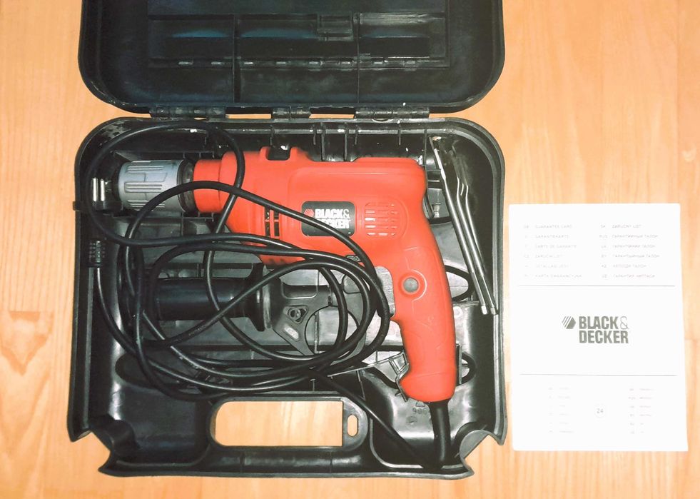 Wiertarka udarowa black and decker