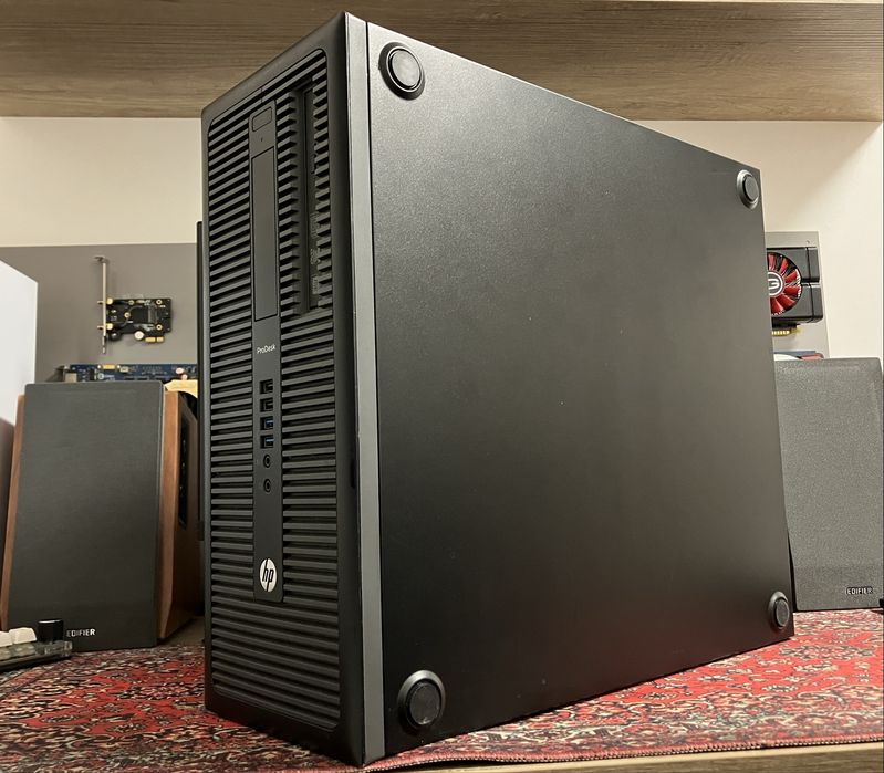 Komputer HP Elitedesk i7 4770k gtx 1650 i 32gb ram