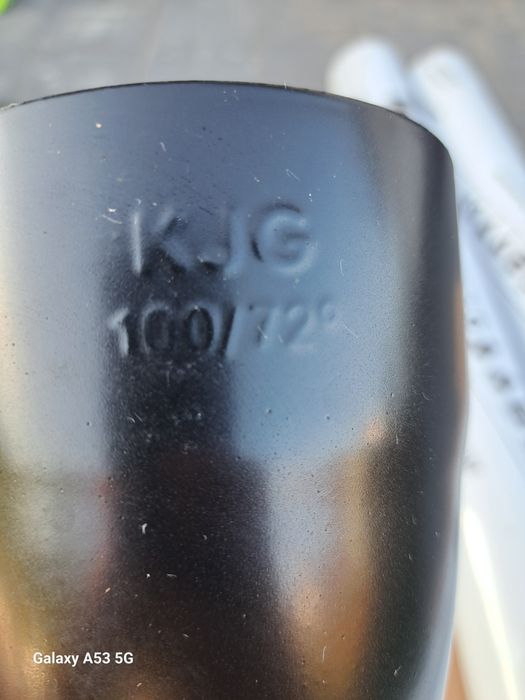 Kolano rury spustowej KJG 100x72