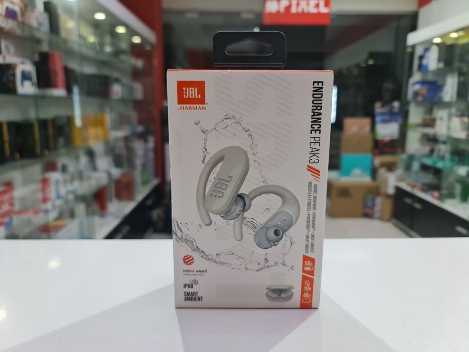 New JBL Endurance Peak 3 White