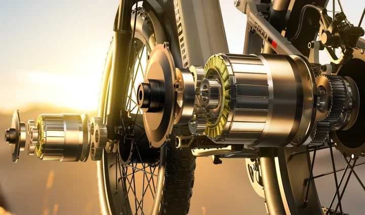 Bicicleta Elétrica SHENGMILO S600 com 2000w